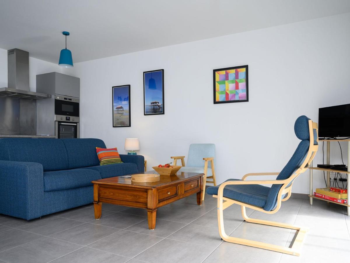 Maison Moderne Pres Plage Aiguillon - 2 Chambres, Terrasse, Jardin, Parking - Calme Et Confort - Fr-1-420-63 阿卡雄 外观 照片